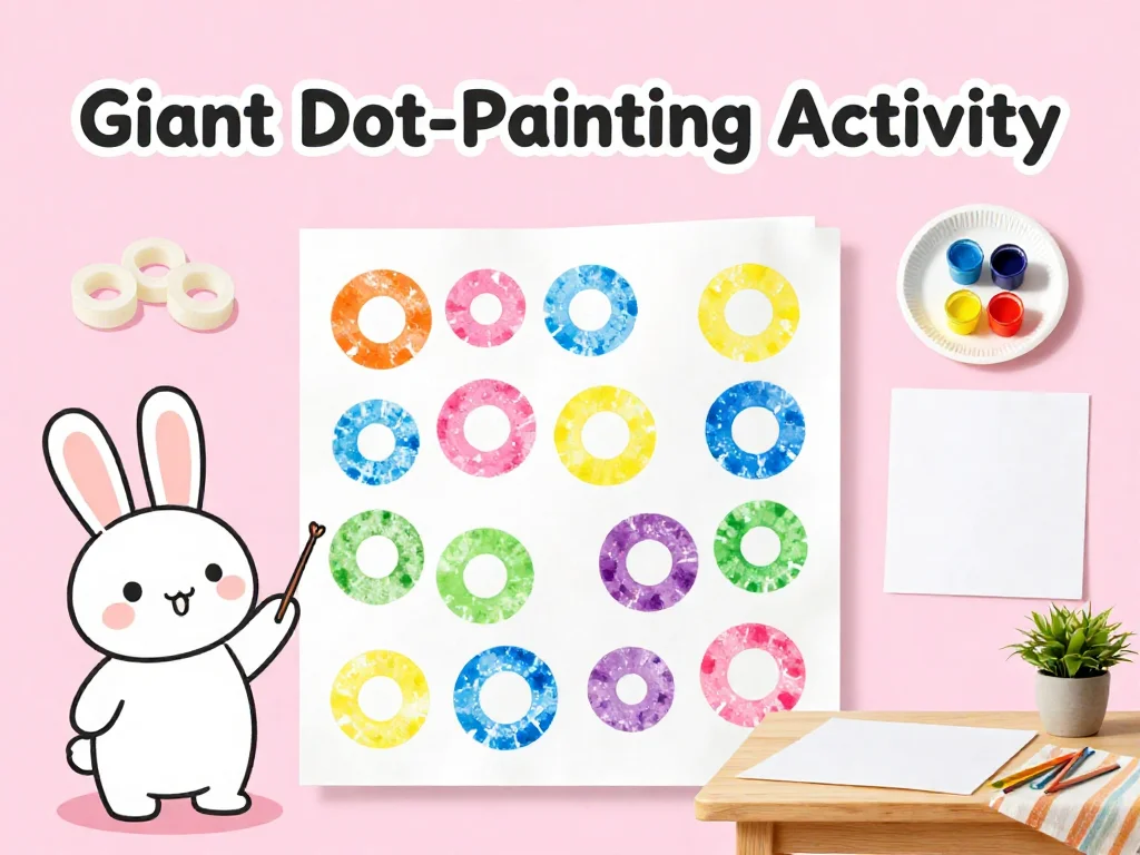 Giant Dot-Painting Activity 9 Giant Dot-Painting Activity