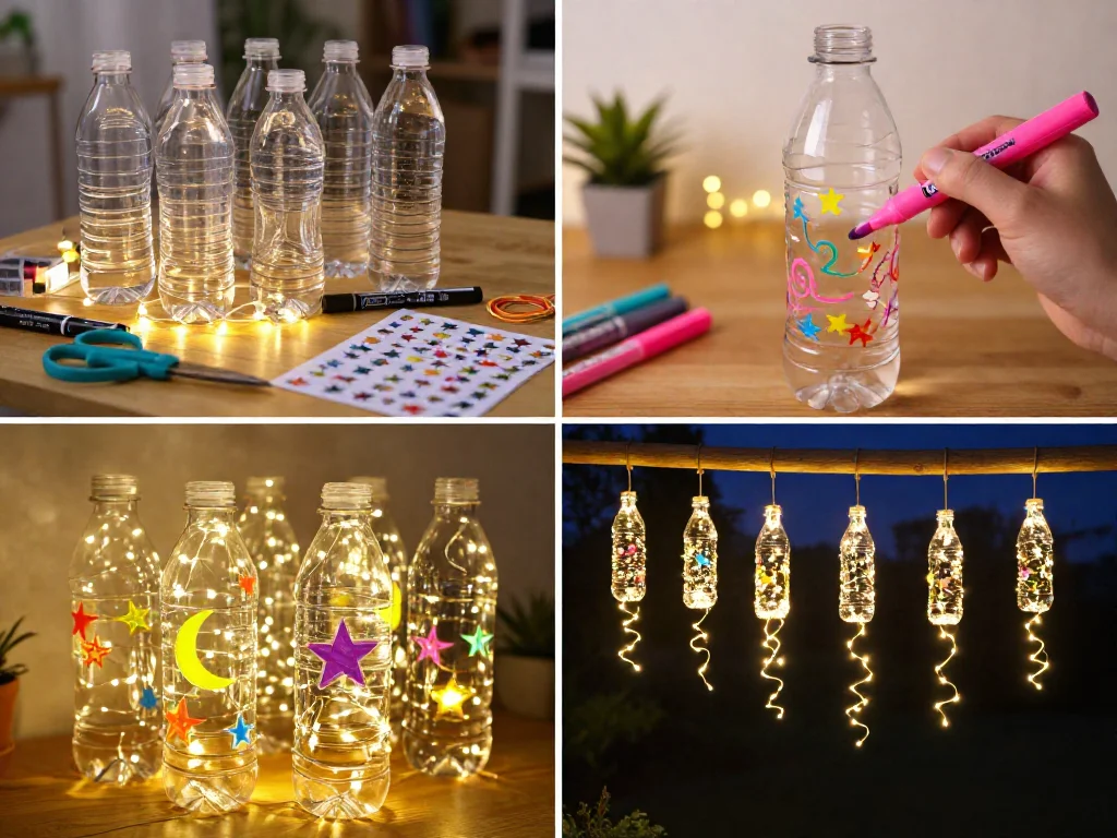 Glow Bottle Lanterns 9 Glow Bottle Lanterns