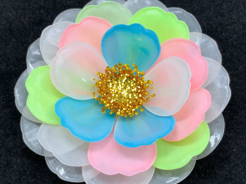 Glowing flowers light up with magical colors and create a beautiful glowing floral display ✨ A mesmerizing DIY craft. Save this project! 9 Glowing flowers light up with magical colors and create a beautiful glowing floral display ✨ A mesmerizing DIY craft. Save this project!