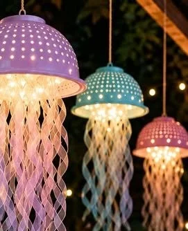 Glowing Jellyfish with Lights 12 Glowing Jellyfish with Lights
