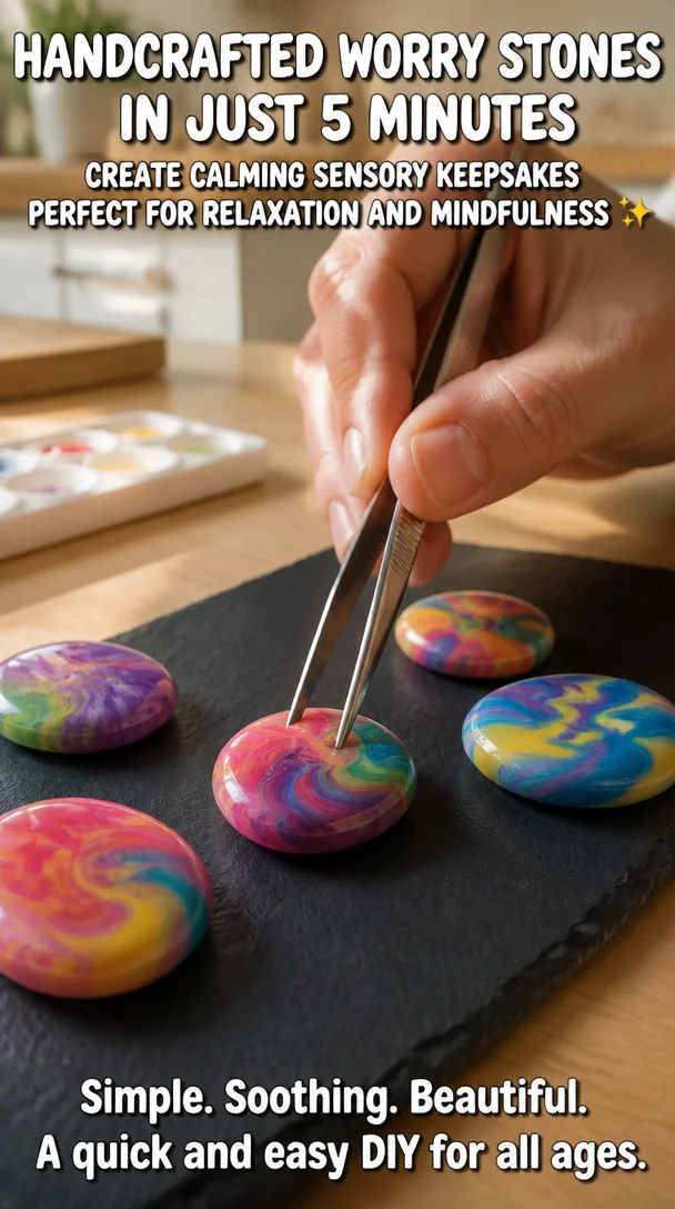 Handcrafted worry stones in just 5 minutes create calming sensory keepsakes perfect for relaxation and mindfulness ✨ Save this project! 8 Handcrafted worry stones in just 5 minutes create calming sensory keepsakes perfect for relaxation and mindfulness ✨ Save this project!