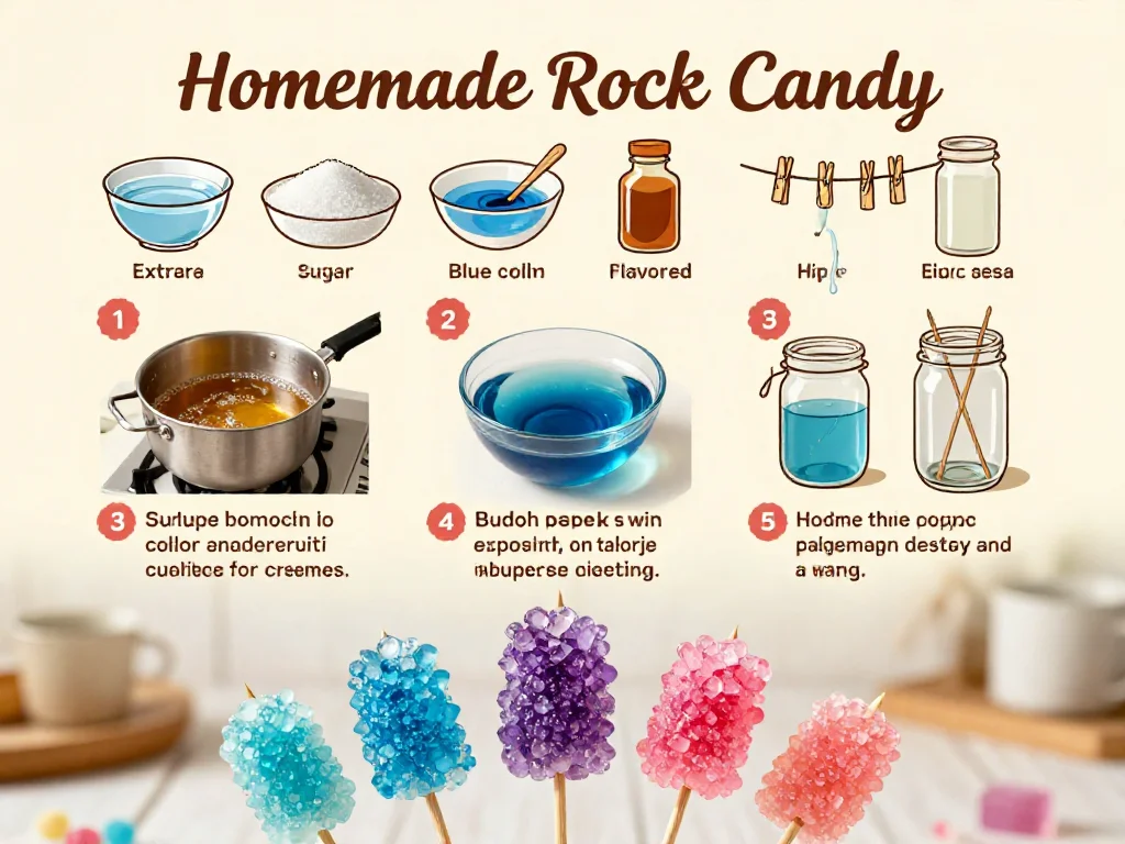 Homemade Rock Candy 9 Homemade Rock Candy