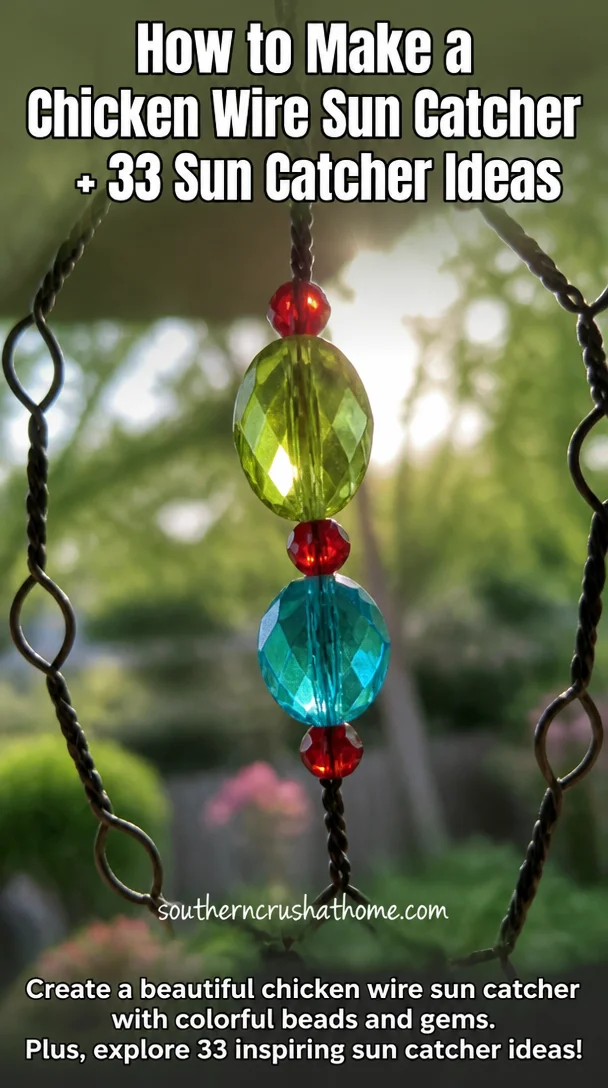 How to Make a Chicken Wire Sun Catcher + 33 Sun Catcher Ideas 8 How to Make a Chicken Wire Sun Catcher + 33 Sun Catcher Ideas