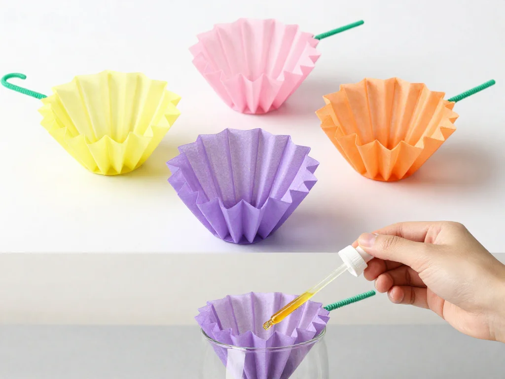 How to Make Coffee Filter Easter Baskets 9 How to Make Coffee Filter Easter Baskets