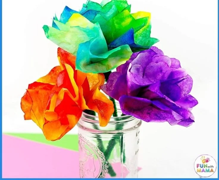 How to Make Coffee Filter Flowers 12 How to Make Coffee Filter Flowers