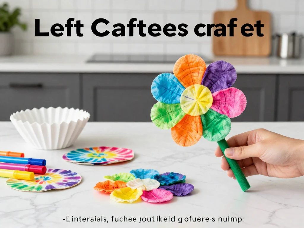 How to Make Coffee Filter Flowers: Easy Preschool Crafts for Summer 10 How to Make Coffee Filter Flowers: Easy Preschool Crafts for Summer