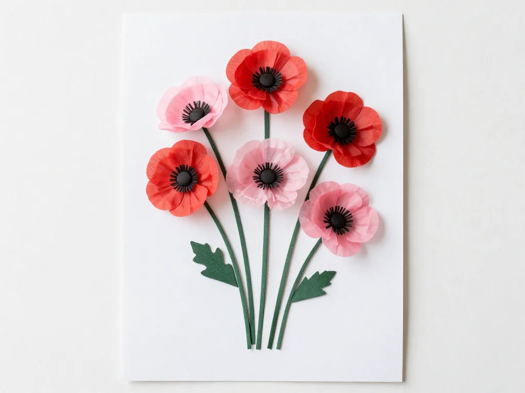 How to Make Coffee Filter Poppy Flowers: Easy Poppy Craft Tutorial 9 How to Make Coffee Filter Poppy Flowers: Easy Poppy Craft Tutorial