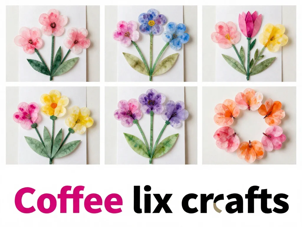 Let's get creative with coffee filters! 10 Let's get creative with coffee filters!