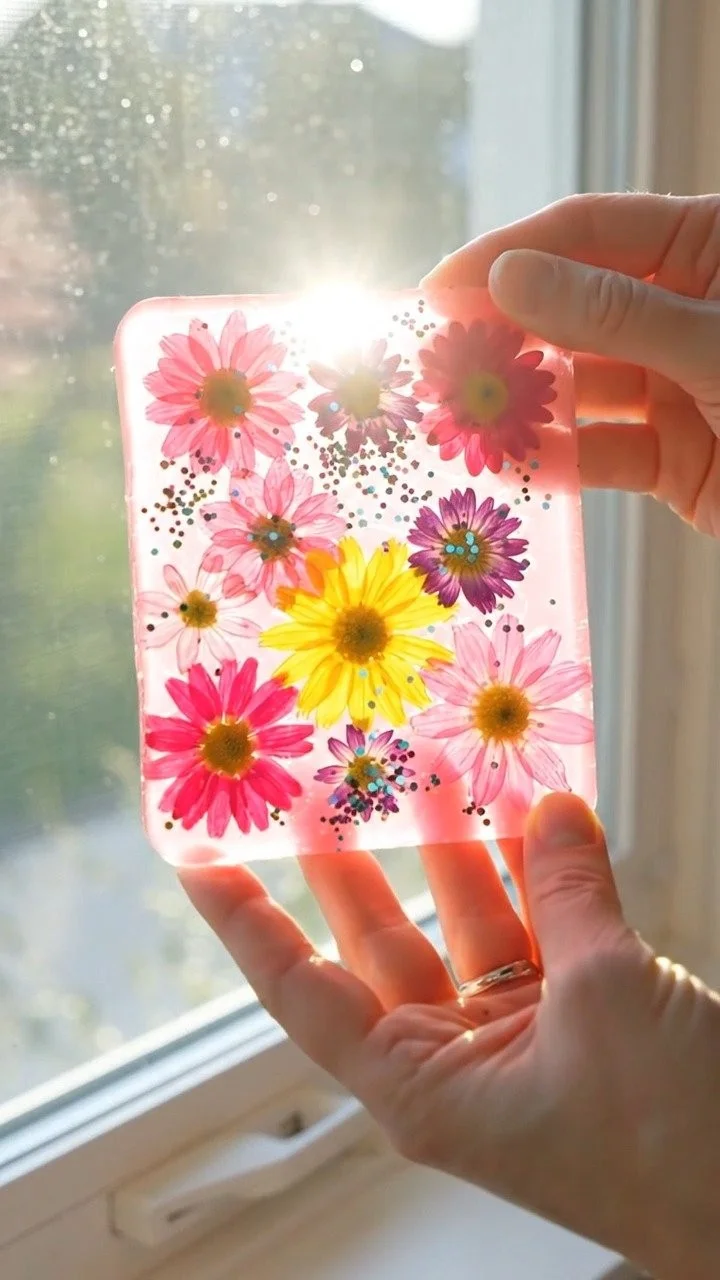 Magic suncatcher DIY transforms simple materials into glowing window art full of colorful light ✨ A magical craft for all ages. Save this project! 11 Magic suncatcher DIY transforms simple materials into glowing window art full of colorful light ✨ A magical craft for all ages. Save this project!
