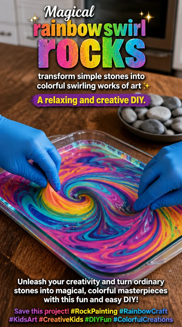 Magical rainbow swirl rocks transform simple stones into colorful swirling works of art ✨ A relaxing and creative DIY. Save this project! #RockPainting #RainbowCraft #KidsArt #CreativeKids #DIYFun #C... 5 Magical rainbow swirl rocks transform simple stones into colorful swirling works of art ✨ A relaxing and creative DIY. Save this project! #RockPainting #RainbowCraft #KidsArt #CreativeKids #DIYFun #C...