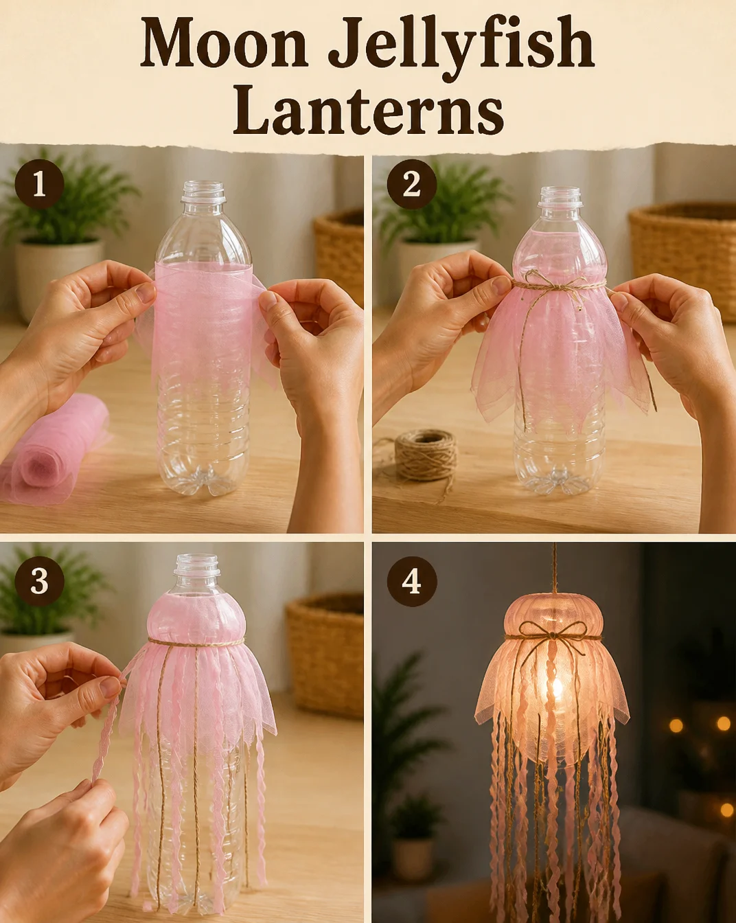 Moon Jellyfish Lanterns 8 Moon Jellyfish Lanterns