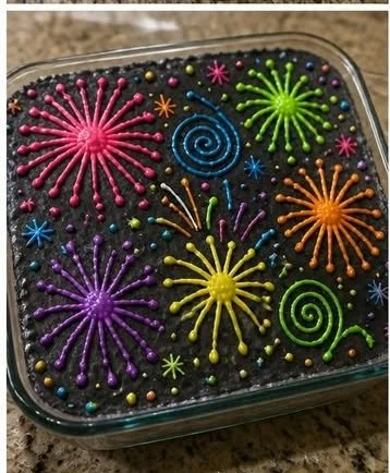 Neon Fireworks Art 11 Neon Fireworks Art