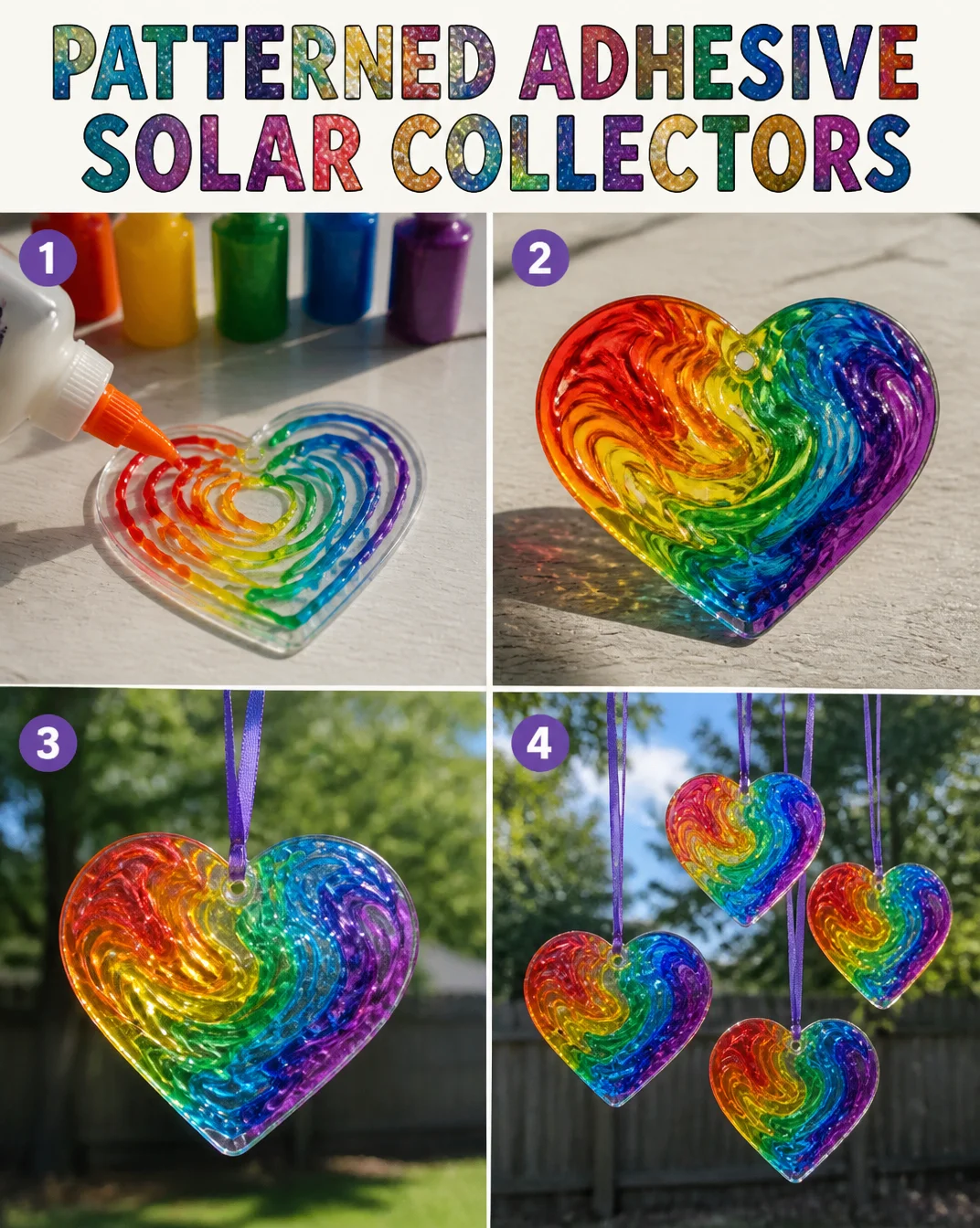Patterned Adhesive Solar Collectors 8 Patterned Adhesive Solar Collectors