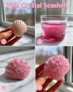 Pink Crystal Seashell 15 Pink Crystal Seashell