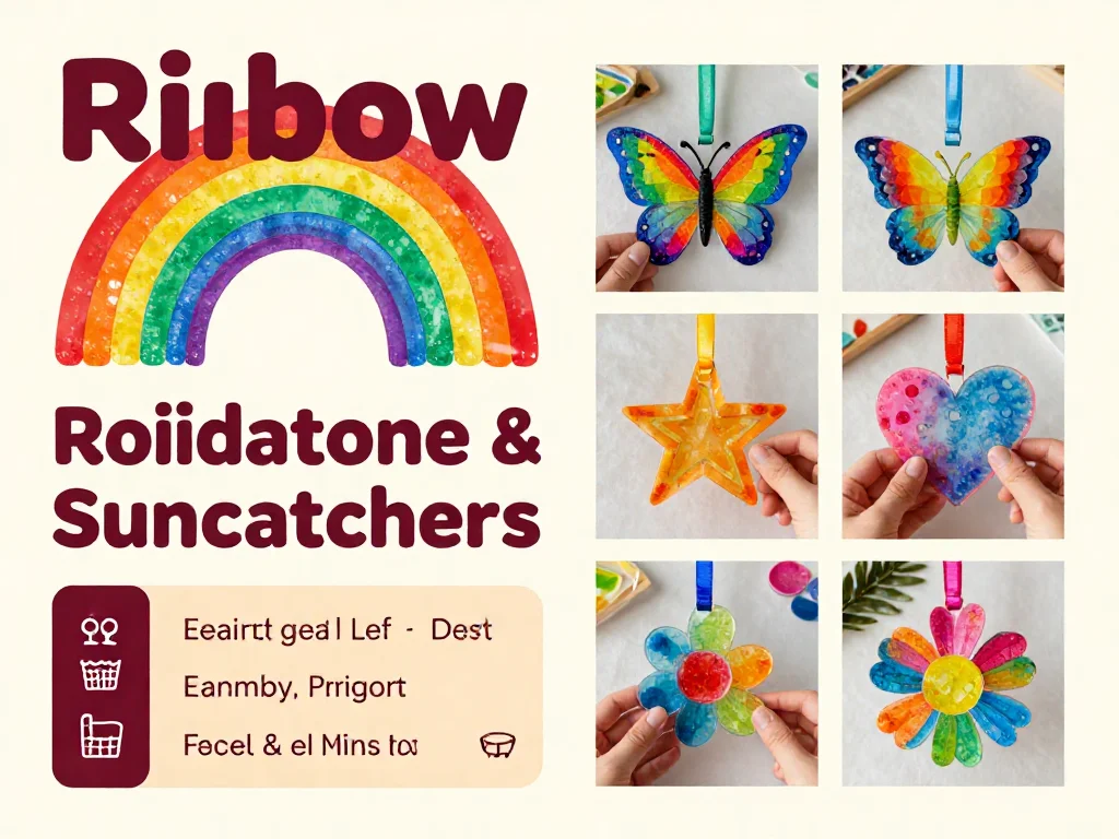 Rainbow Suncatchers ... Rainbow Suncatchers are a simple family craft that fills our sunny days with color and joy together. ❤️ ........... Full Recipe in First (C.o.ʍ.m.е.ո.τ) 👇 Enjoy ❤️👇👇 9 Rainbow Suncatchers ... Rainbow Suncatchers are a simple family craft that fills our sunny days with color and joy together. ❤️ ........... Full Recipe in First (C.o.ʍ.m.е.ո.τ) 👇 Enjoy ❤️👇👇