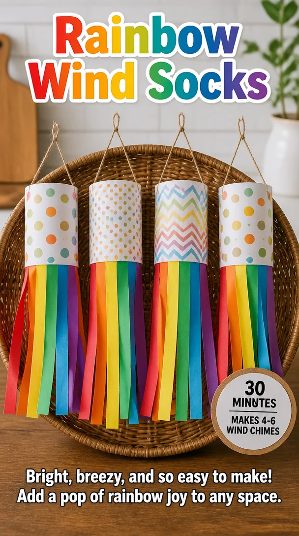 Rainbow Wind Socks 8 Rainbow Wind Socks