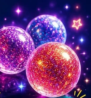 Shiny Magic Dust Bouncing Balls 12 Shiny Magic Dust Bouncing Balls