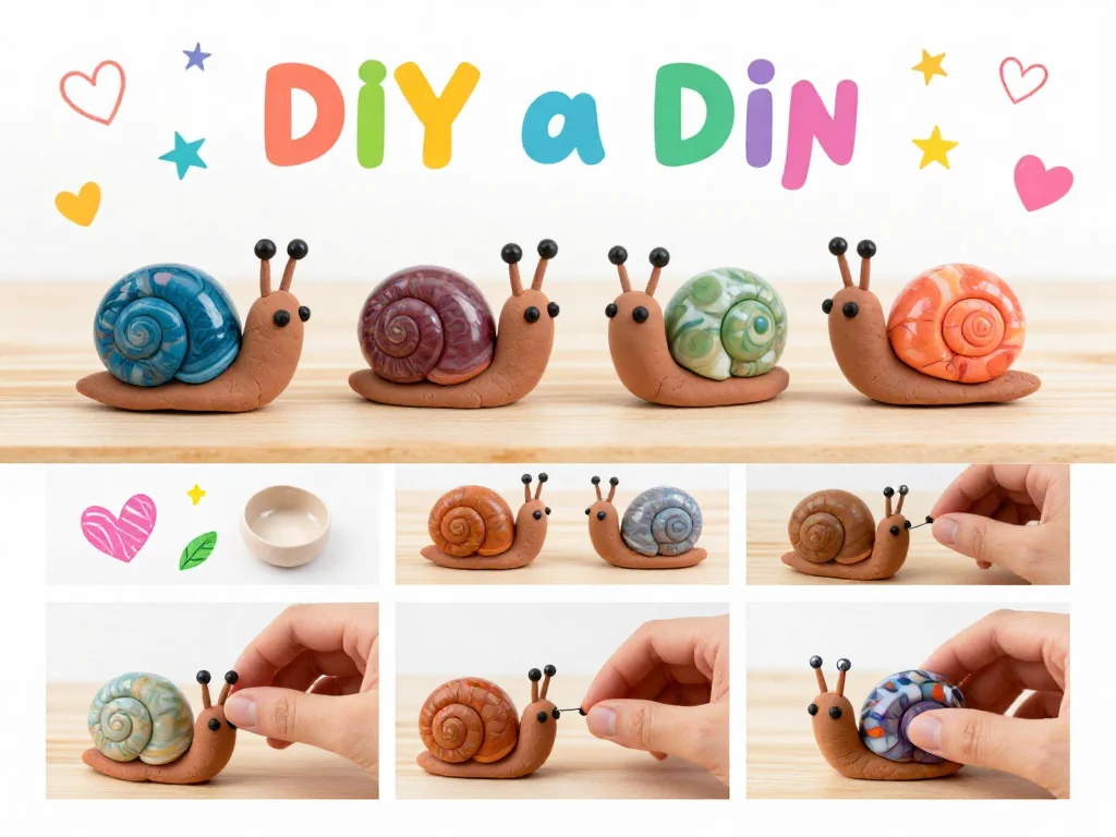 Snail Crafts from Marble: A Little Treasure 9 Snail Crafts from Marble: A Little Treasure