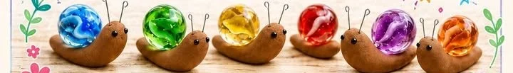Snail Crafts from Marble: A Little Treasure 12 Snail Crafts from Marble: A Little Treasure