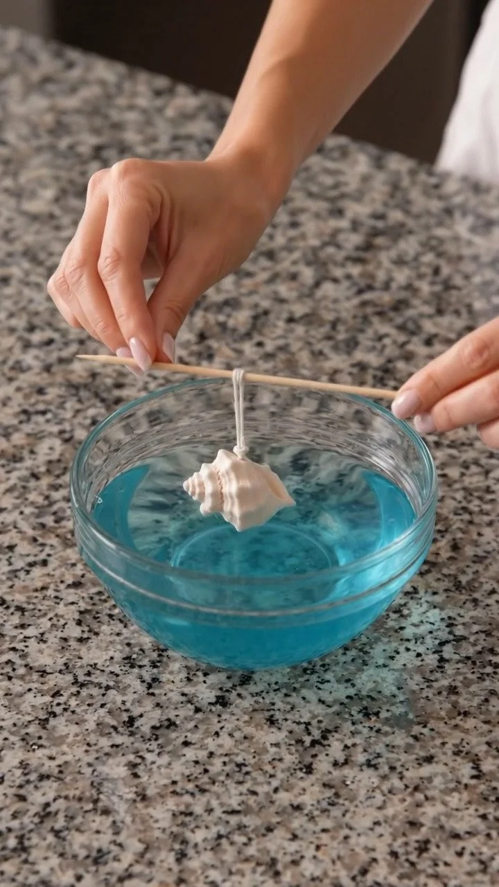 Turquoise crystal seashells transform simple shells into sparkling ocean-inspired treasures ✨ A magical science DIY. Save this project! 6 Turquoise crystal seashells transform simple shells into sparkling ocean-inspired treasures ✨ A magical science DIY. Save this project!