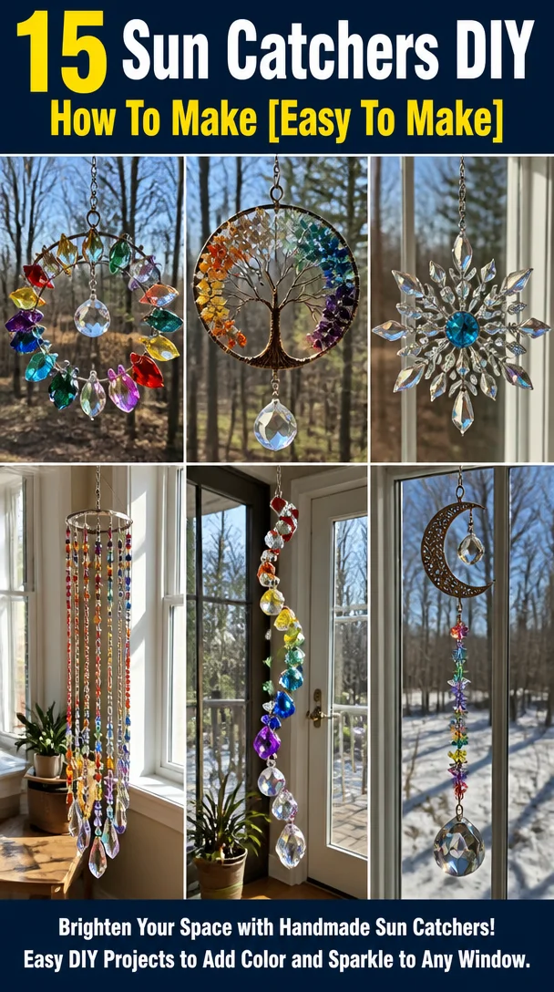 15 Sun Catchers DIY How To Make [Easy To Make]