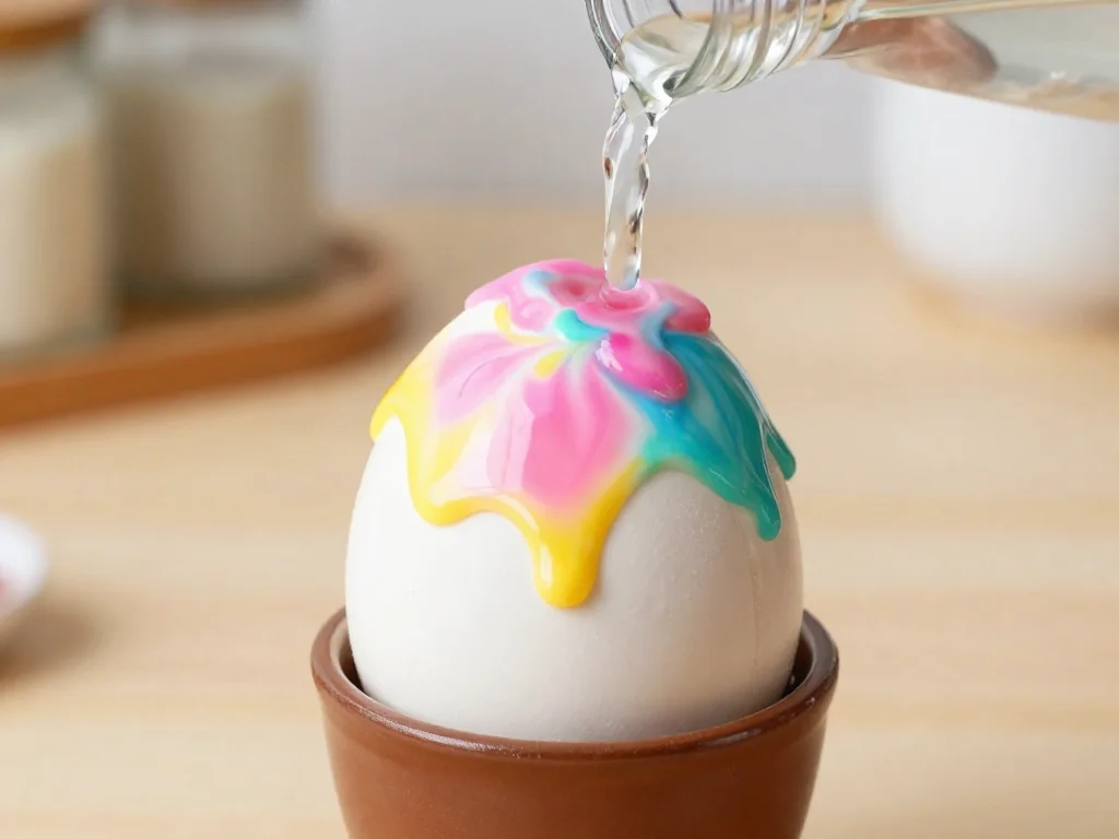 Baking Soda Painted Easter Eggs 9 Baking Soda Painted Easter Eggs
