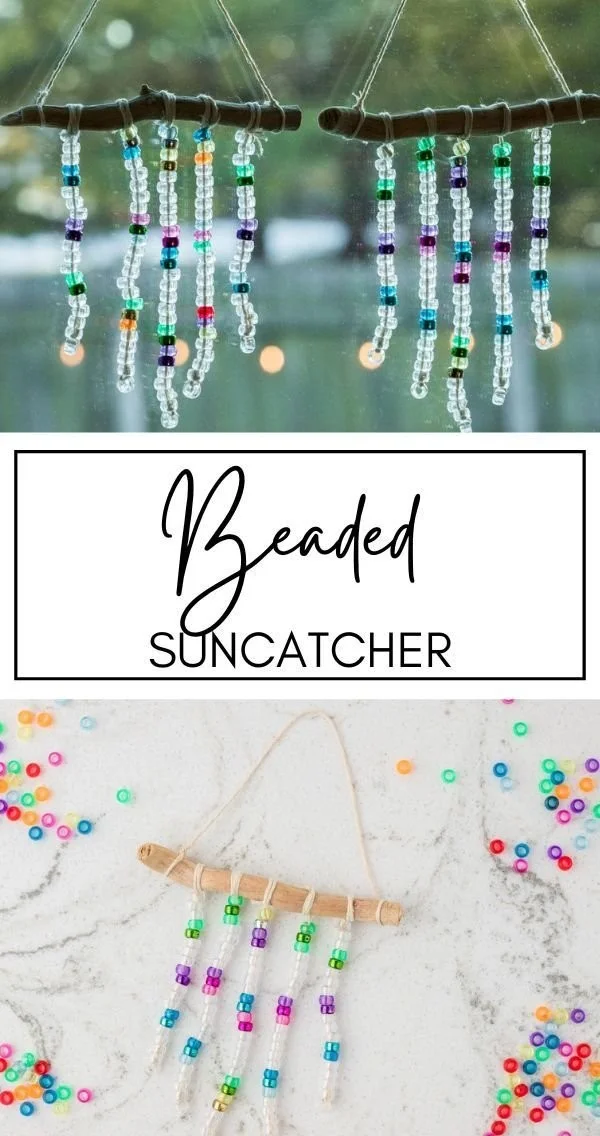Beaded Suncatchers | Easy After School Crafts, Beading Activities, Bead Crafts for Preschool 10 Beaded Suncatchers | Easy After School Crafts, Beading Activities, Bead Crafts for Preschool