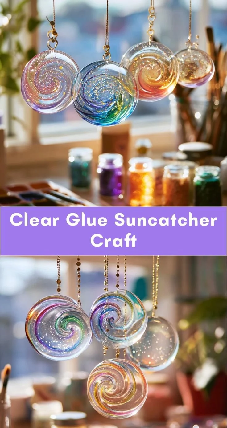 Clear Glue Suncatcher Craft: Brighten Your Home Today! 10 Clear Glue Suncatcher Craft: Brighten Your Home Today!