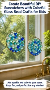 Create Beautiful DIY Suncatchers with Colorful Glass Bead Crafts for Kids 20 Create Beautiful DIY Suncatchers with Colorful Glass Bead Crafts for…