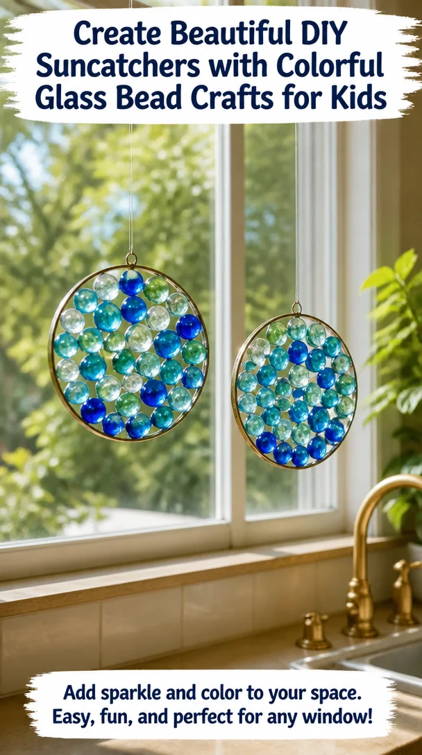 Create Beautiful DIY Suncatchers with Colorful Glass Bead Crafts for Kids 7 Create Beautiful DIY Suncatchers with Colorful Glass Bead Crafts for Kids