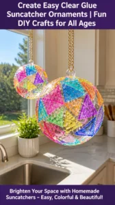 Create Easy Clear Glue Suncatcher Ornaments | Fun DIY Crafts for All Ages 20 Create Easy Clear Glue Suncatcher Ornaments | Fun DIY Crafts…