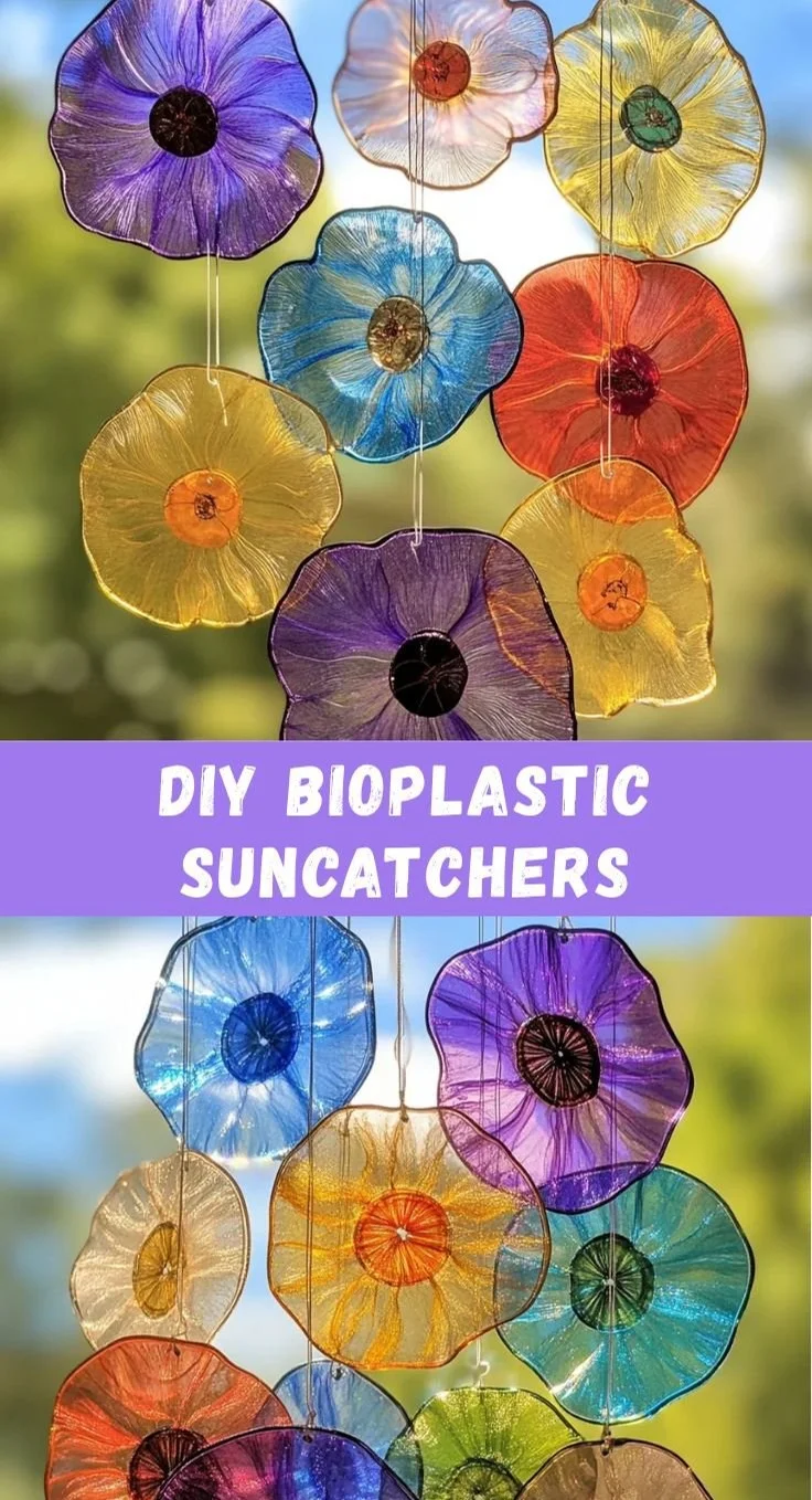 DIY Bioplastic Suncatchers for Vibrant Home Decor! 10 DIY Bioplastic Suncatchers for Vibrant Home Decor!