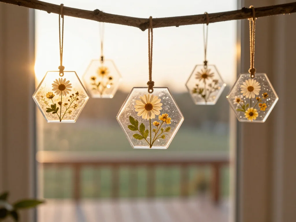 DIY Botanical Heart Ornaments 9 DIY Botanical Heart Ornaments