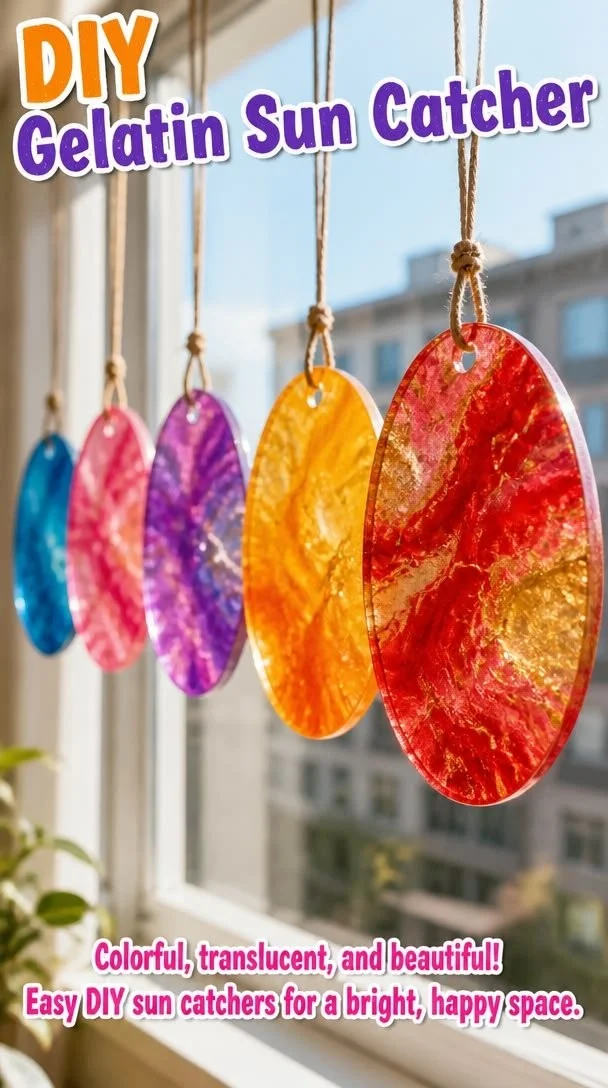 DIY Gelatin Suncatchers: Easy Craft Time with Few Ingredients 10 DIY Gelatin Suncatchers: Easy Craft Time with Few Ingredients