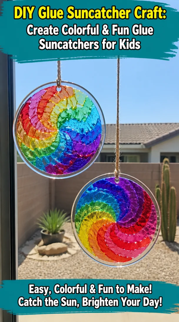 DIY Glue Suncatcher Craft: Create Colorful & Fun Glue Suncatchers for Kids 8 DIY Glue Suncatcher Craft: Create Colorful & Fun Glue Suncatchers for Kids