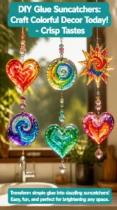 DIY Glue Suncatchers: Craft Colorful Decor Today! - Crisp Tastes 18 DIY Glue Suncatchers: Craft Colorful Decor Today! – Crisp Tastes