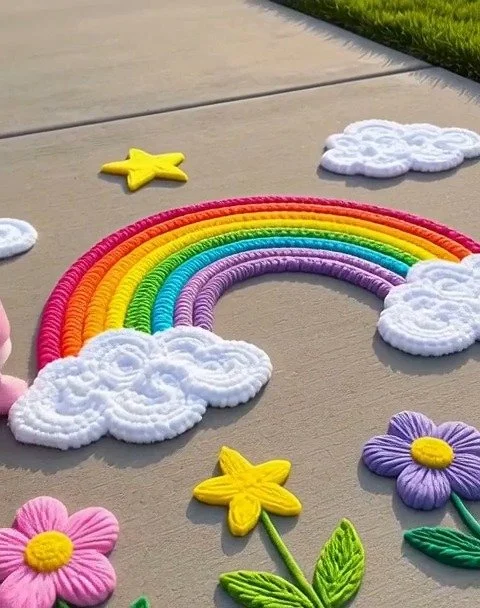 DIY Puffy Sidewalk Paint 12 DIY Puffy Sidewalk Paint