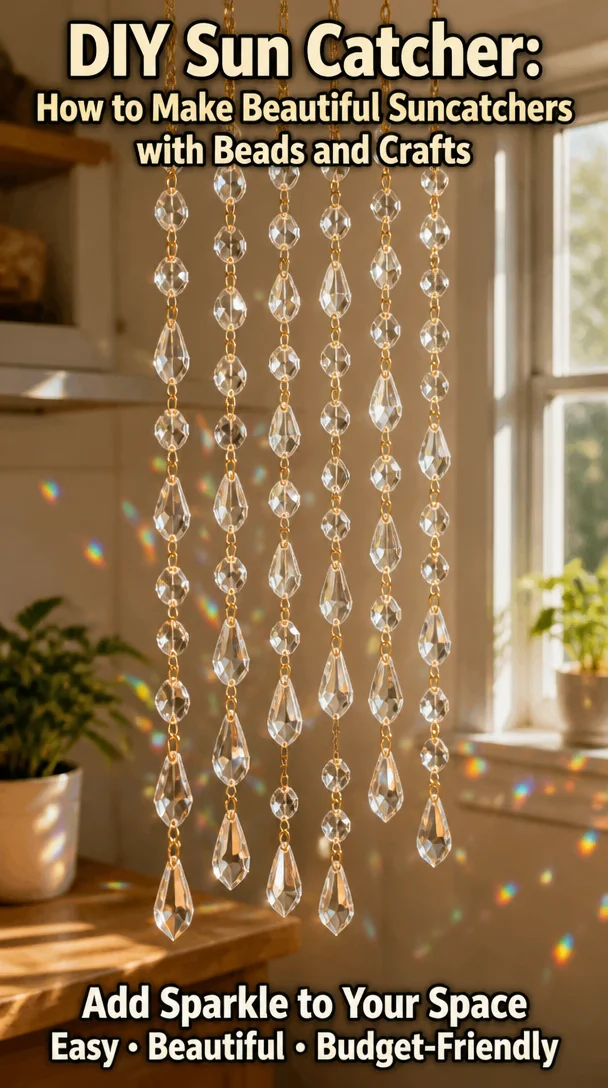 DIY Sun Catcher: How to Make Beautiful Suncatchers with Beads and Crafts 7 DIY Sun Catcher: How to Make Beautiful Suncatchers with Beads and Crafts