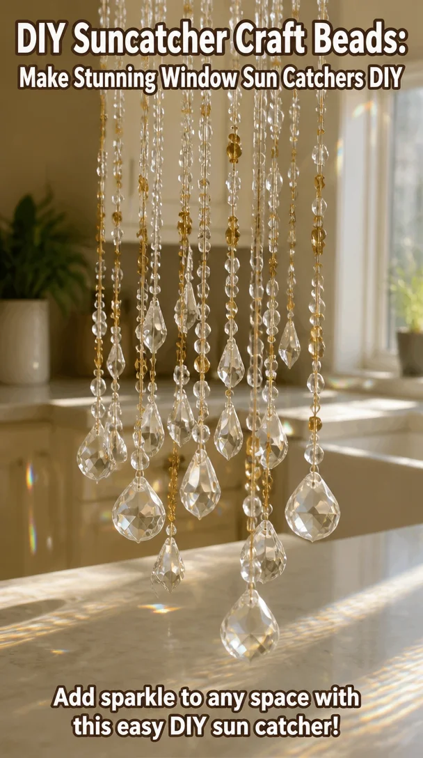 DIY Suncatcher Craft Beads: Make Stunning Window Sun Catchers DIY 8 DIY Suncatcher Craft Beads: Make Stunning Window Sun Catchers DIY