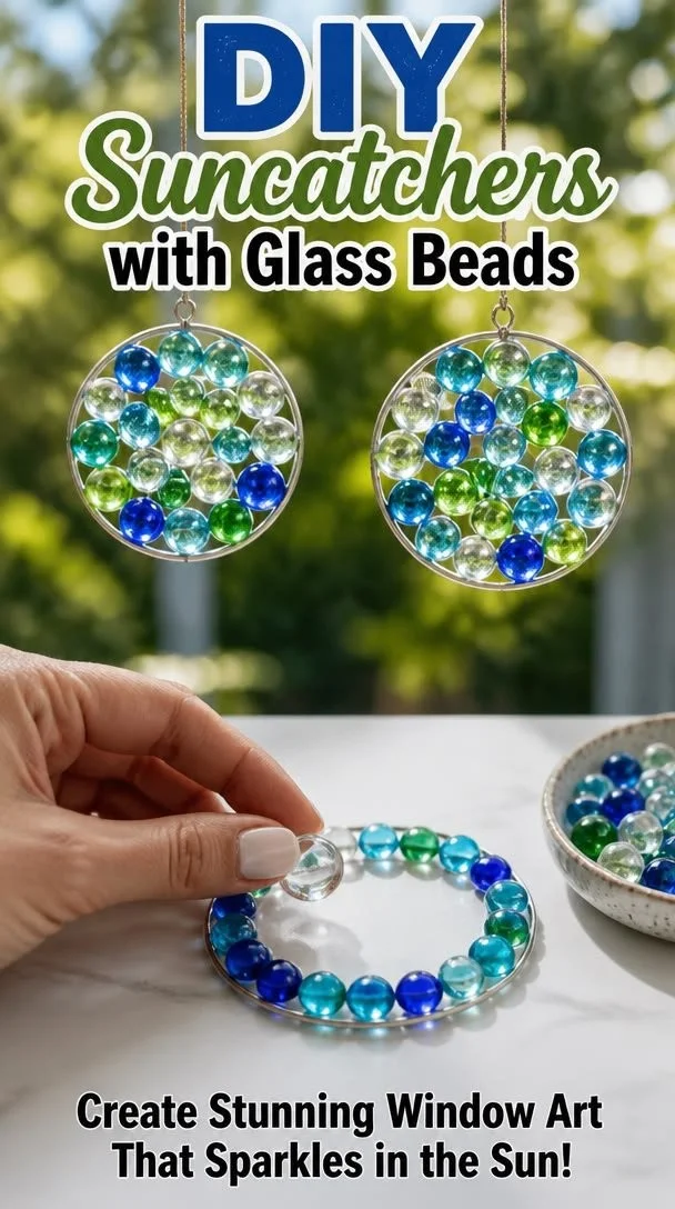 DIY Suncatchers with Glass Beads: Perfect for Kids Craft Gifts and Summer Camp Crafts 10 DIY Suncatchers with Glass Beads: Perfect for Kids Craft Gifts and Summer Camp Crafts