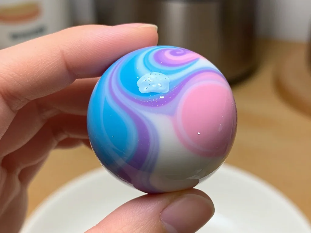 DIY Swirl Bouncy Balls 9 DIY Swirl Bouncy Balls