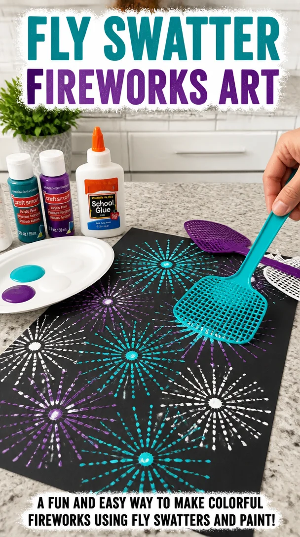 Fly Swatter Fireworks Art 8 Fly Swatter Fireworks Art