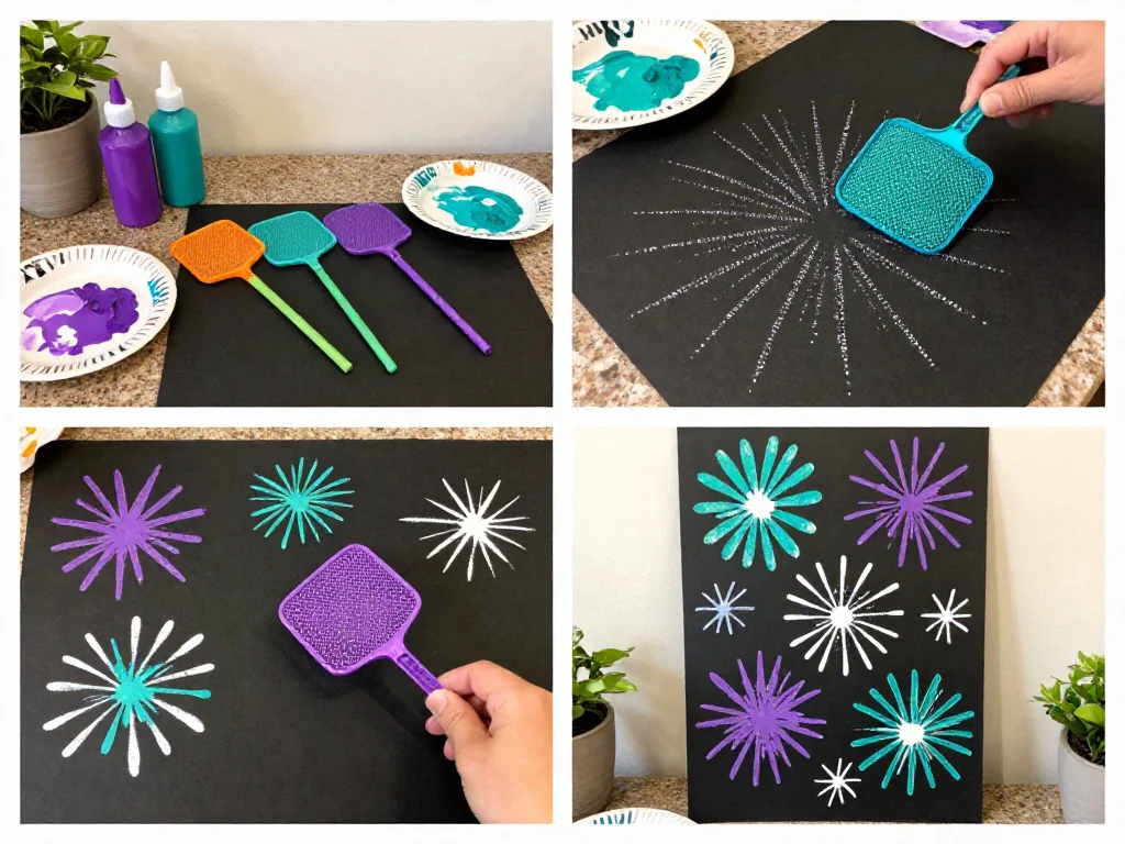 Fly Swatter Fireworks Art 9 Fly Swatter Fireworks Art