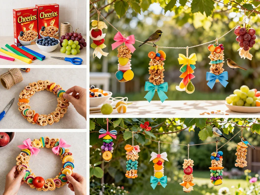 Fruit & Grain Bird Feeders 9 Fruit & Grain Bird Feeders