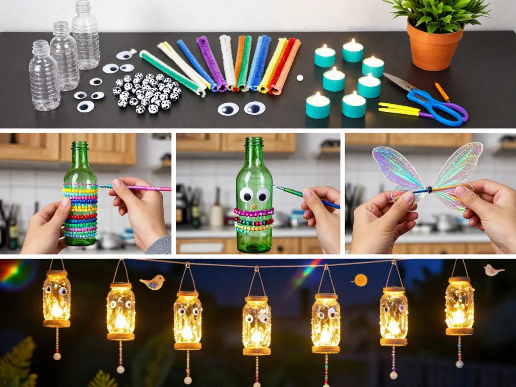 Glow-in-the-Dark Fireflies (Magical Bottle DIY) 9 Glow-in-the-Dark Fireflies (Magical Bottle DIY)
