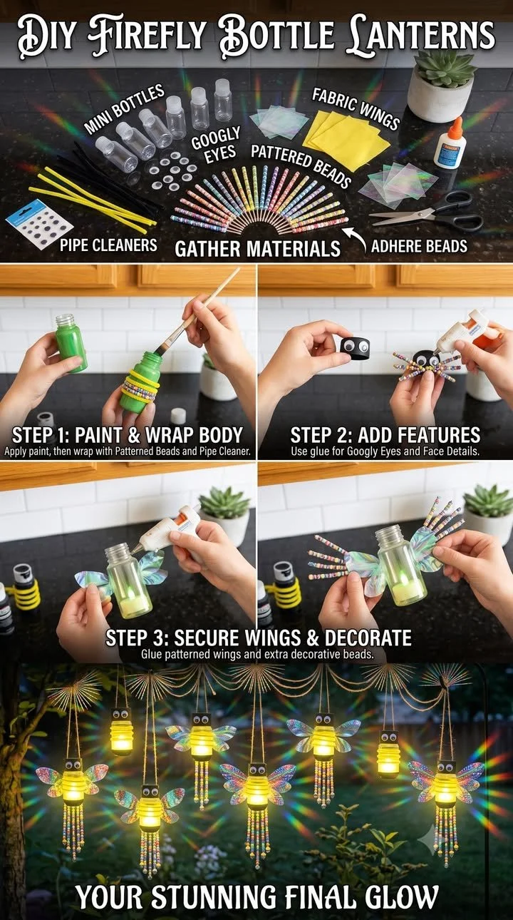 Glow-in-the-Dark Fireflies (Magical Bottle DIY) 11 Glow-in-the-Dark Fireflies (Magical Bottle DIY)