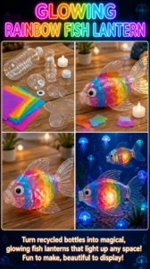 Glowing Rainbow Fish Lantern 18 Glowing Rainbow Fish Lantern