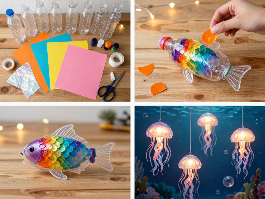 Glowing Rainbow Fish Lantern 9 Glowing Rainbow Fish Lantern