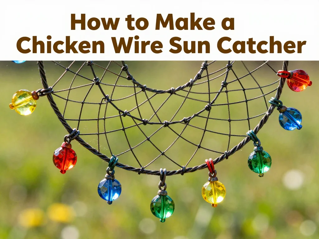How to Make a Chicken Wire Sun Catcher + 33 Sun Catcher Ideas 9 How to Make a Chicken Wire Sun Catcher + 33 Sun Catcher Ideas
