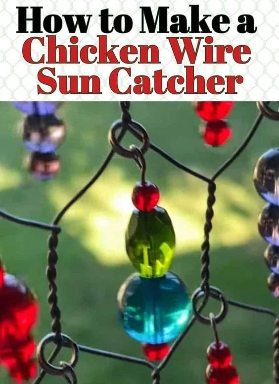 How to Make a Chicken Wire Sun Catcher + 33 Sun Catcher Ideas 10 How to Make a Chicken Wire Sun Catcher + 33 Sun Catcher Ideas